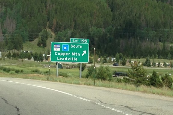 Leadville and Copper Mountain Exit